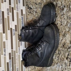 Mens Size 10 Doc Martens Industrial Steel Toe